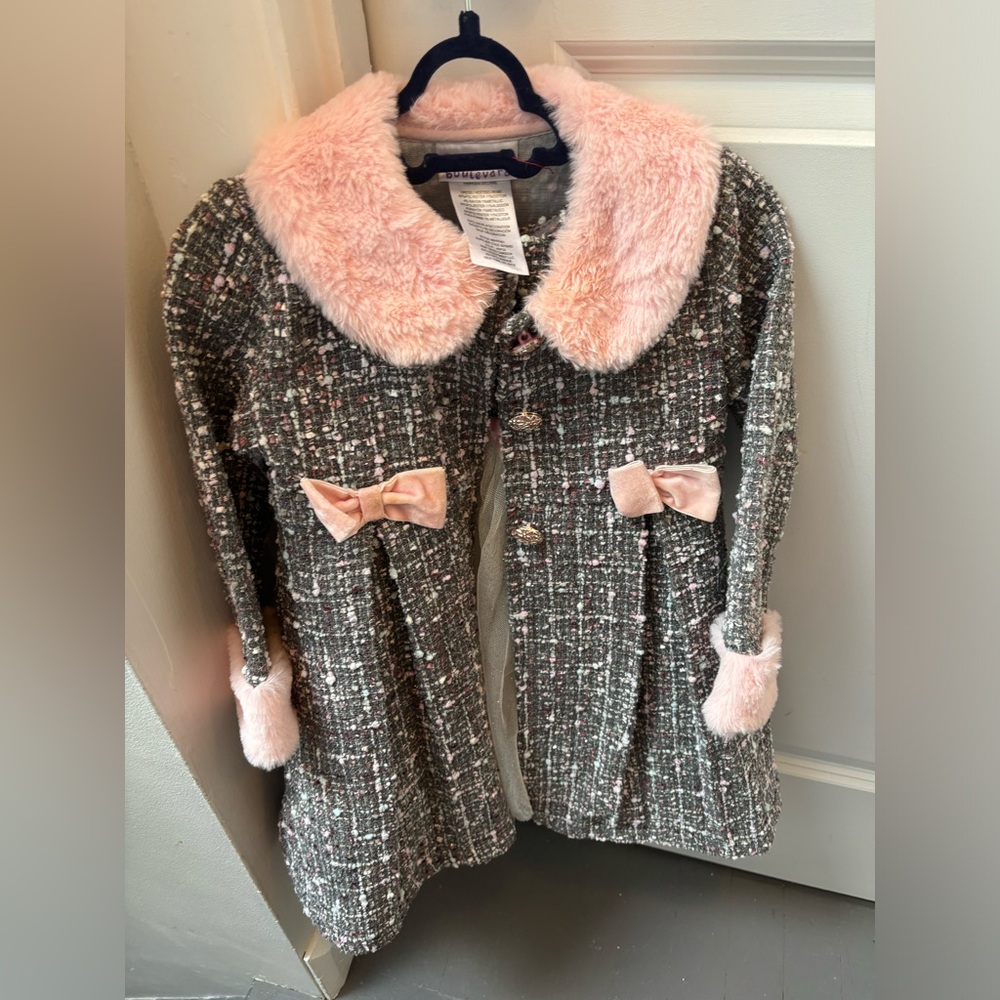 Girls 4 dress with jacket